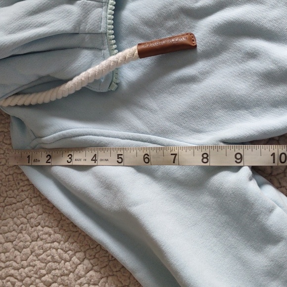 Wanakome Size Small Blue Asymmetrical Zip Jacket - Picture 7 of 16